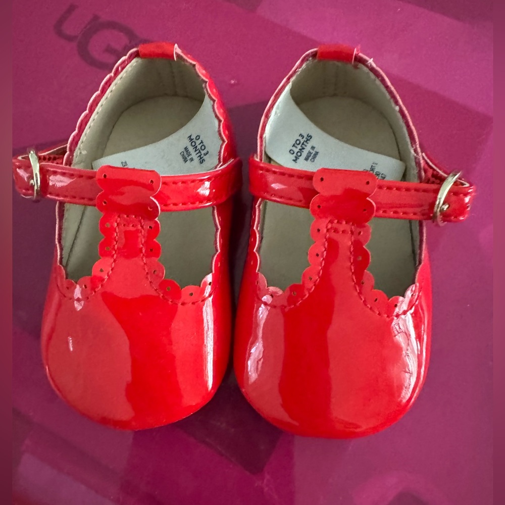 Janie and jack ballet flat size 0-3 months